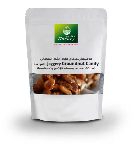 FLAVORY - KOVILPATTI GROUNDNUT CANDY (PENAUT MITTAI) 100G